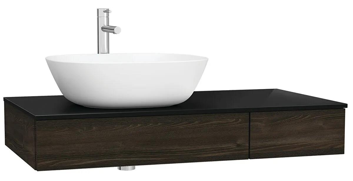 Vitra Origin Çekmeceli Tezgah, 90 cm, Karaağaç, 65674 VitrA65674Banyo Dolabı Takımı