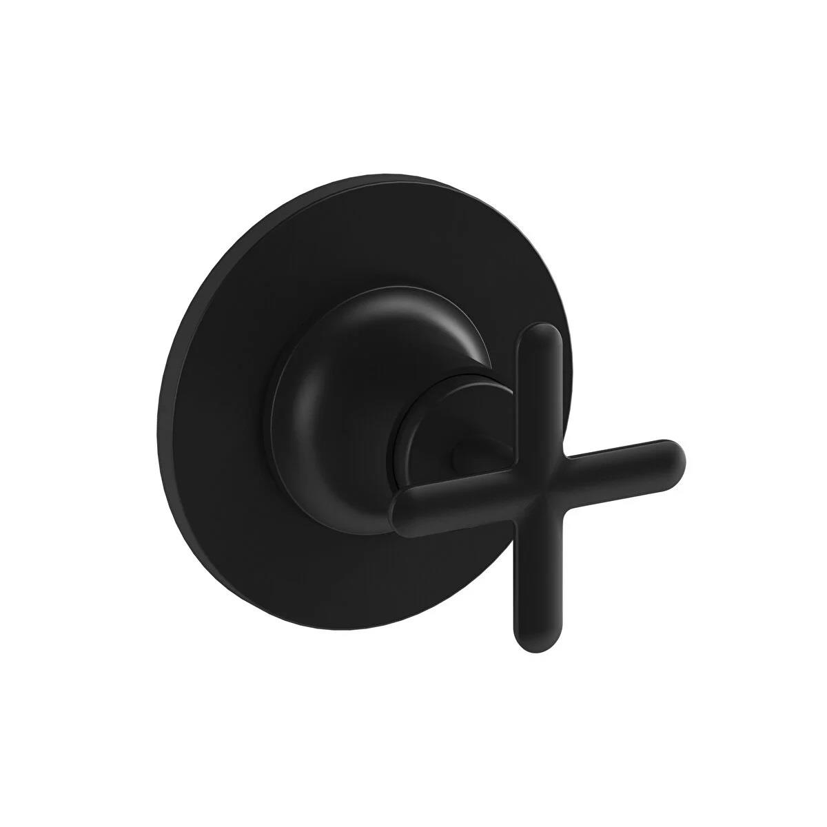 Vitra Origin Classic Ankastre 3 Yollu Yönlendirici (Sıva Üstü Grubu) Mat Siyah A4289736VitrAA4289736Banyo Tamamlayıcı Ürünler