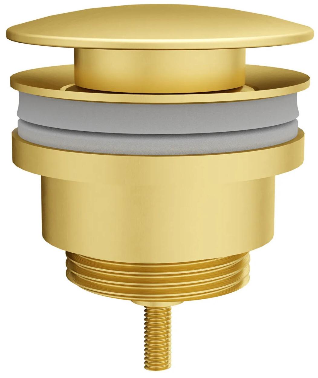 Vitra Origin Classic Yuvarlak Lavabo Süzgeci (Universal-Sabit) Fırçalı Altın, A4514825VitrAA4514825Lavabo Tamamlayıcı Ürünler