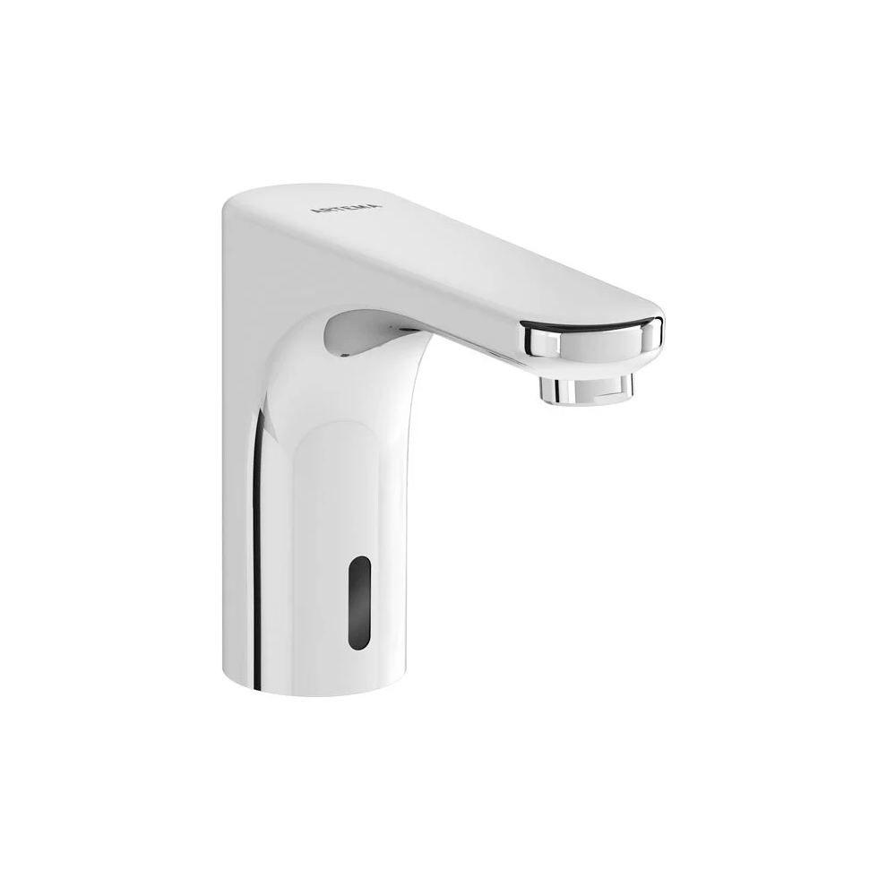 Vitra Root Round Fotoselli Lavabo Bataryası (Çift Su Girişli-Pilli) A47120VitrAA47120Fotoselli Lavabo Bataryaları