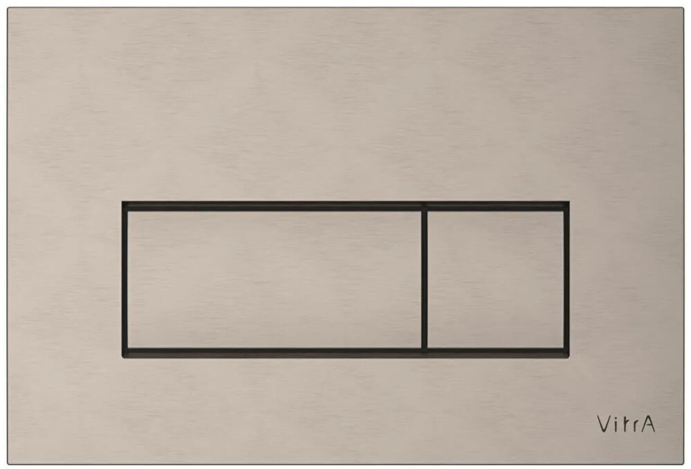 Vitra Root Square Kumanda Paneli,Fırçalı Nikel 740-2395VitrA740-2395Kumanda Paneli