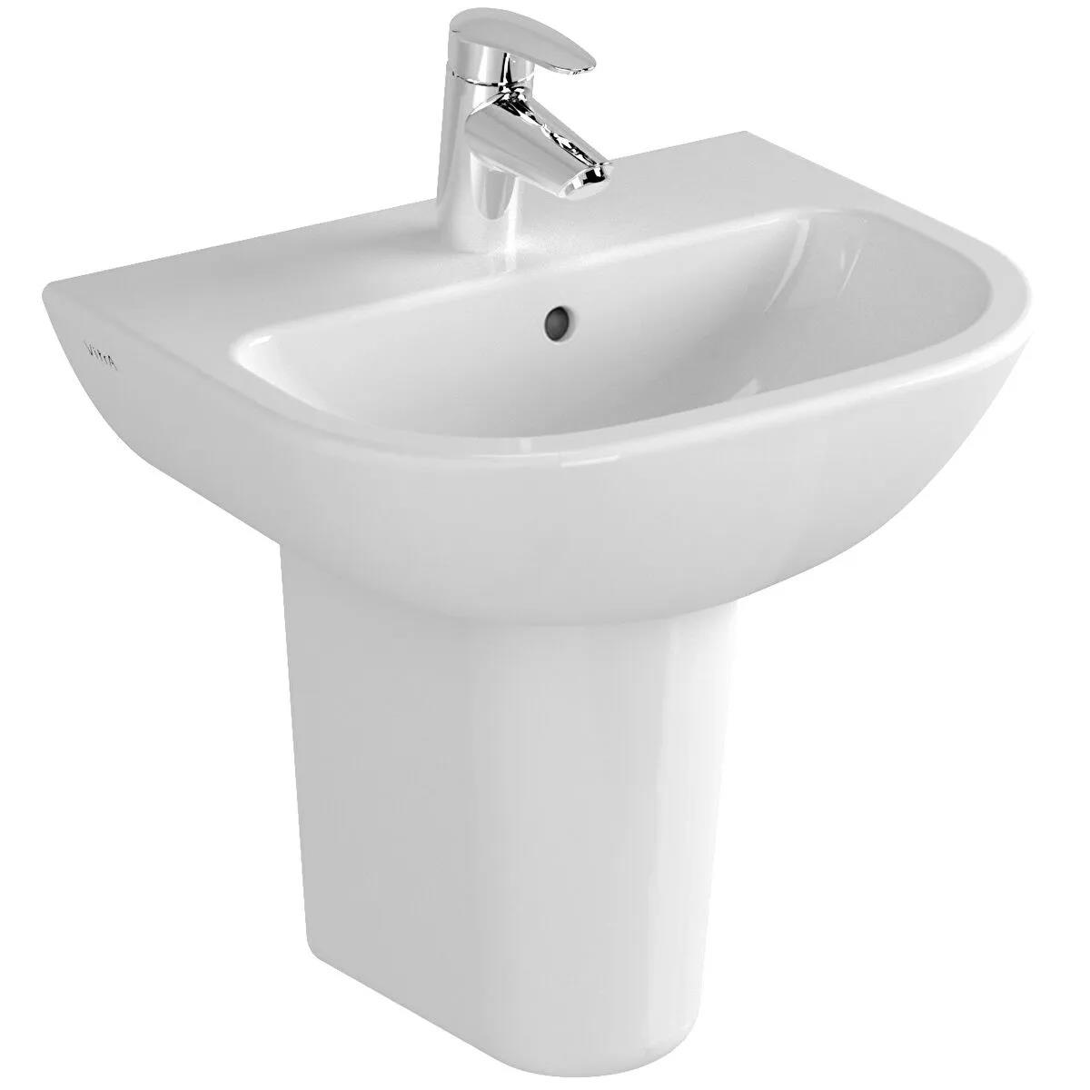 Vitra S20 Lavabo 45 Cm 5500L003-0001  (sadece istanbul teslimat için uygundur )VitrA5500L003-0001Standart Lavabo