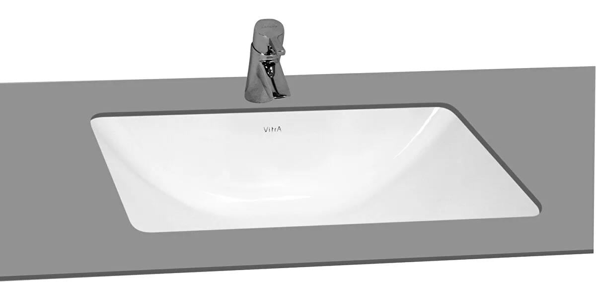 Vitra S50 Tezgah Altı Lavabo, 48 cm, 5339B003-0012VitrA5339B003-0012Tezgah Altı Lavabo