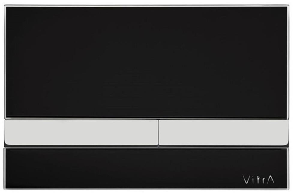 Vitra Select Kumanda Paneli, Mat Siyah, Cam 740-1101VitrA740-1101Kumanda Paneli