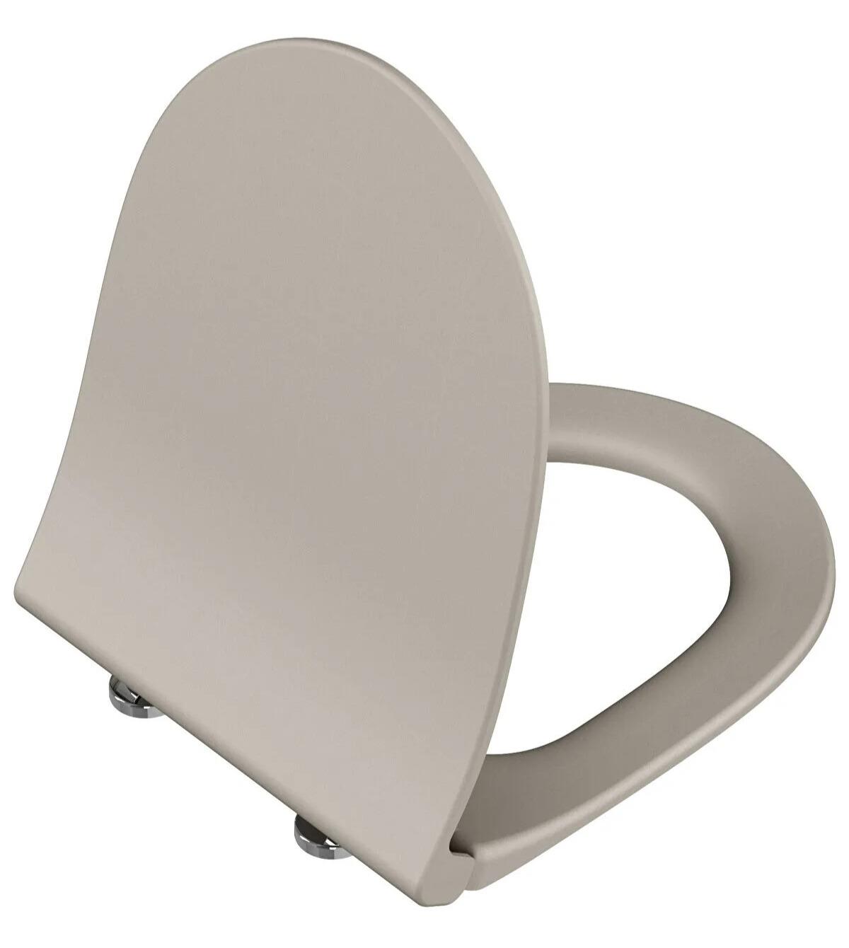 Vitra Sento Slim Klozet Kapağı, Yavaş Kapanır, Mat Bej, 120-420-009VitrA120-420-009Klozet Kapağı