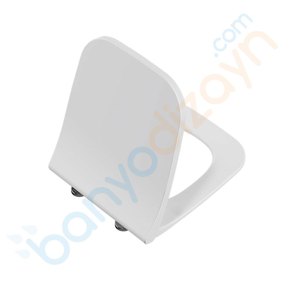 Vitra Shift Klozet Kapağı, Slim, Yavaş Kapanır, 191-003R009 VitrA191-003R009Klozet Kapağı