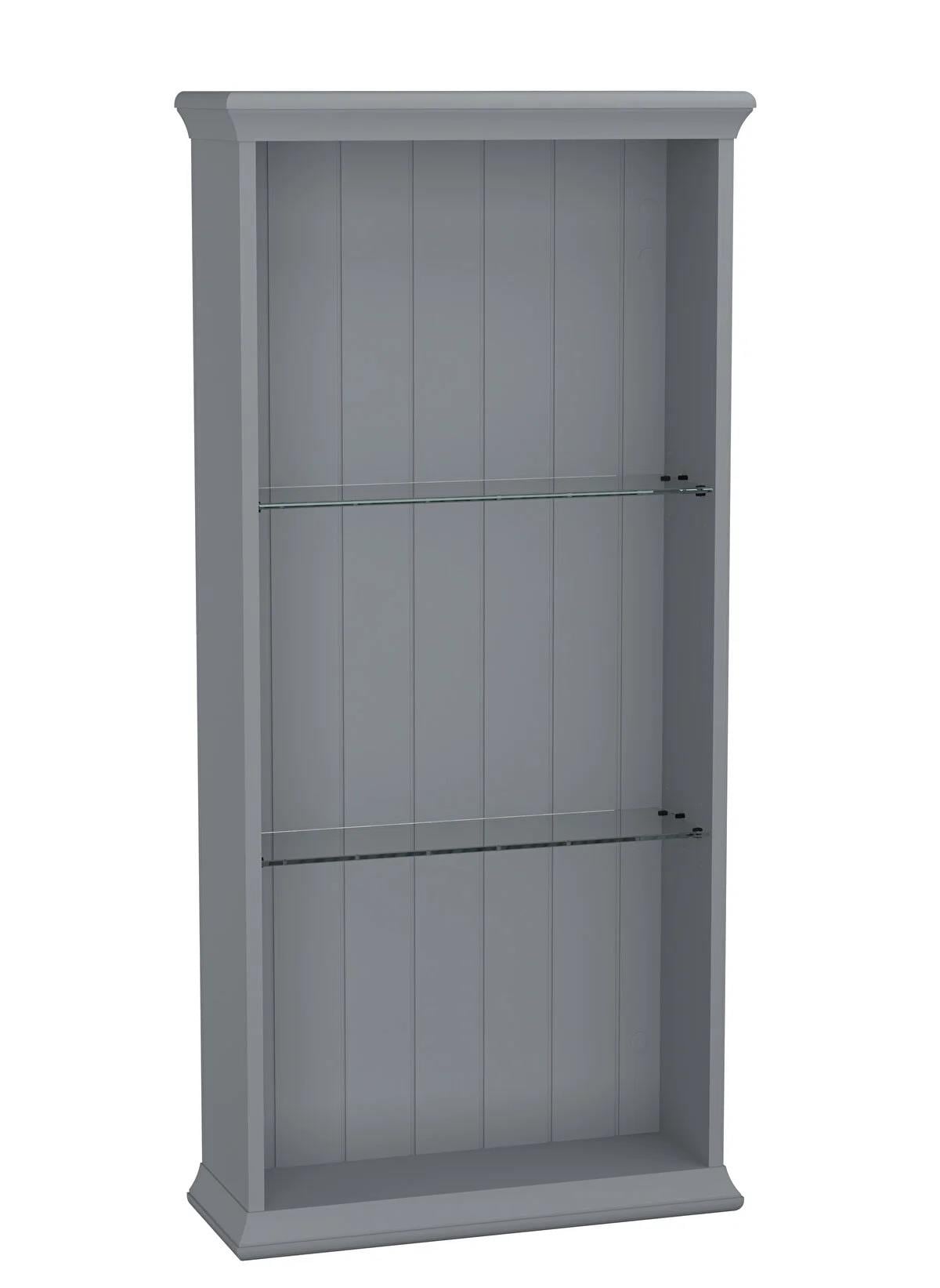 Vitra Valarte Boy Dolabı Krom Kulplu, 55 Cm, Mat Gri (Sağ) 62244VitrA62244Banyo Boy Dolabı Modelleri 