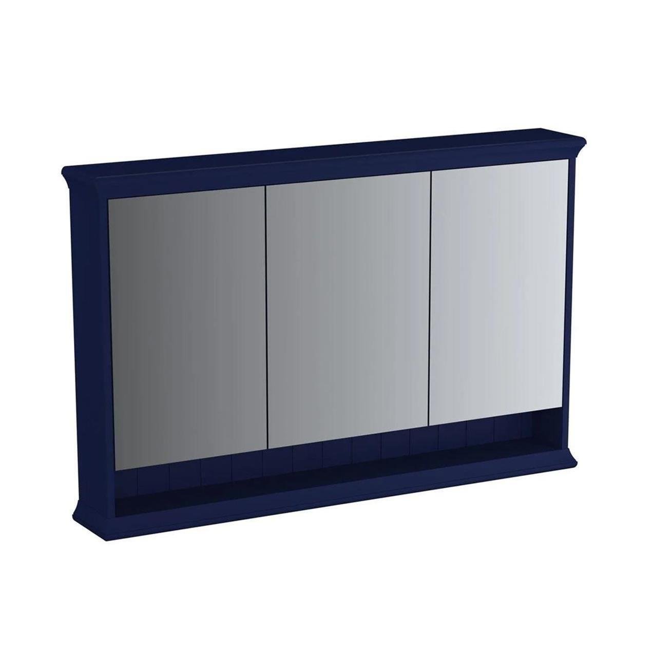 Vitra Valarte Dolaplı Ayna Neo Led Aydınlatmalı, 120 Cm, Çelik Mavisi 65795VitrA65795Ayna Ve Dolaplı Aynalar