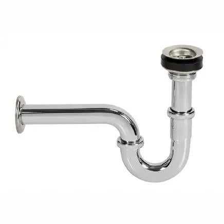 Yak U Borulu Lavabo Sifonu Krom, 102119057Eca102119057Lavabo Tamamlayıcı Ürünler