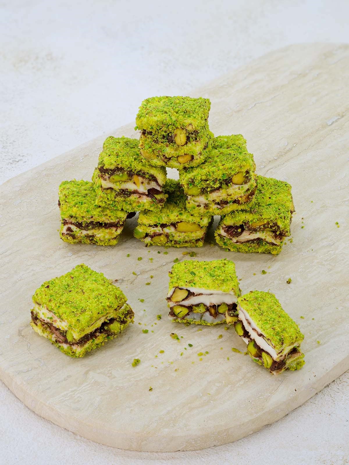 Antep Fıstıklı Çikolatalı Baklava LokumÖz Erciyes