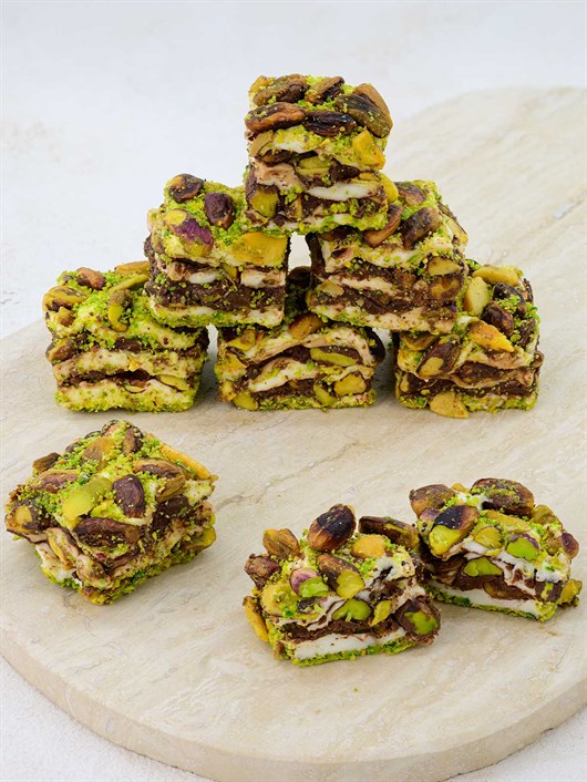 Antep Fıstıklı Çikolatalı Baklava Lokum