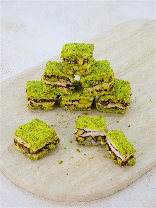 Antep Fıstıklı Çikolatalı Baklava LokumÖz Erciyes