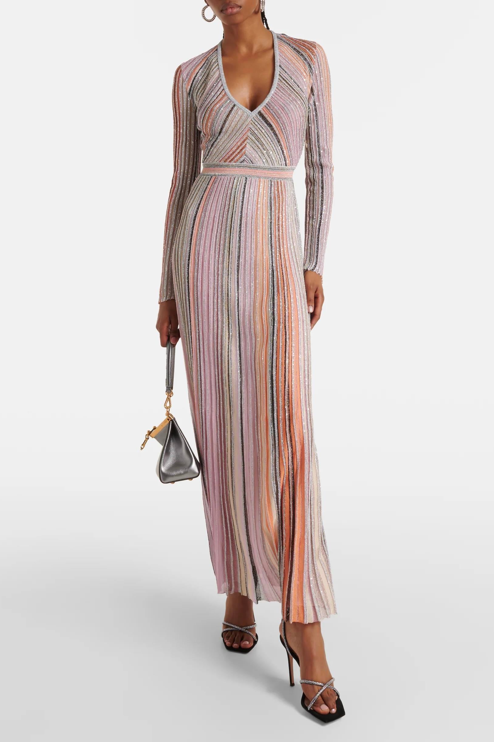 Işıltılı Uzun Kollu Elbise