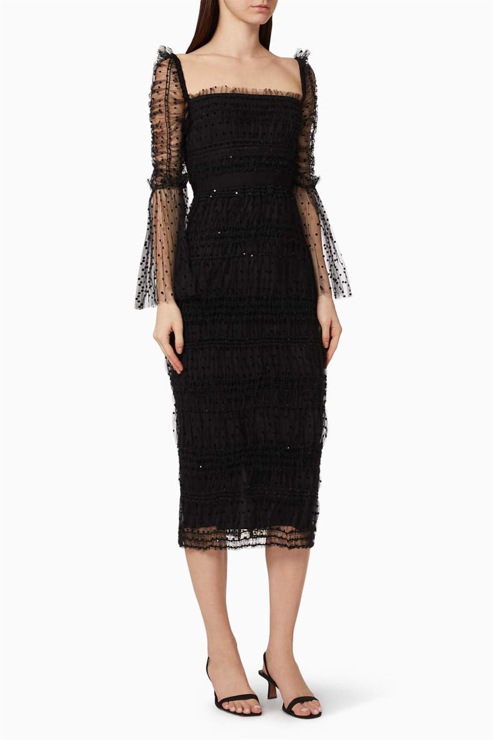 Tasarım Midi Elbise