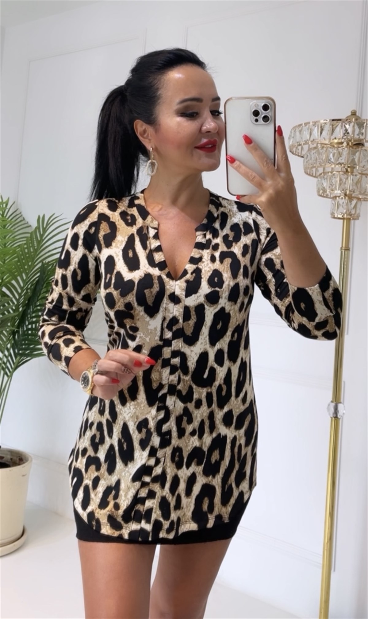 3691 leopar bluz ryhygrf