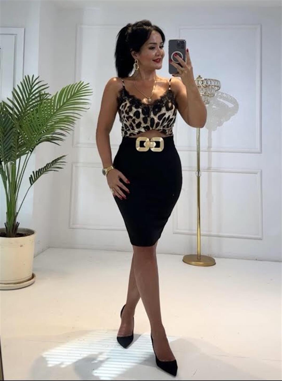 4251 Midi siyah etekhyshsywsyw