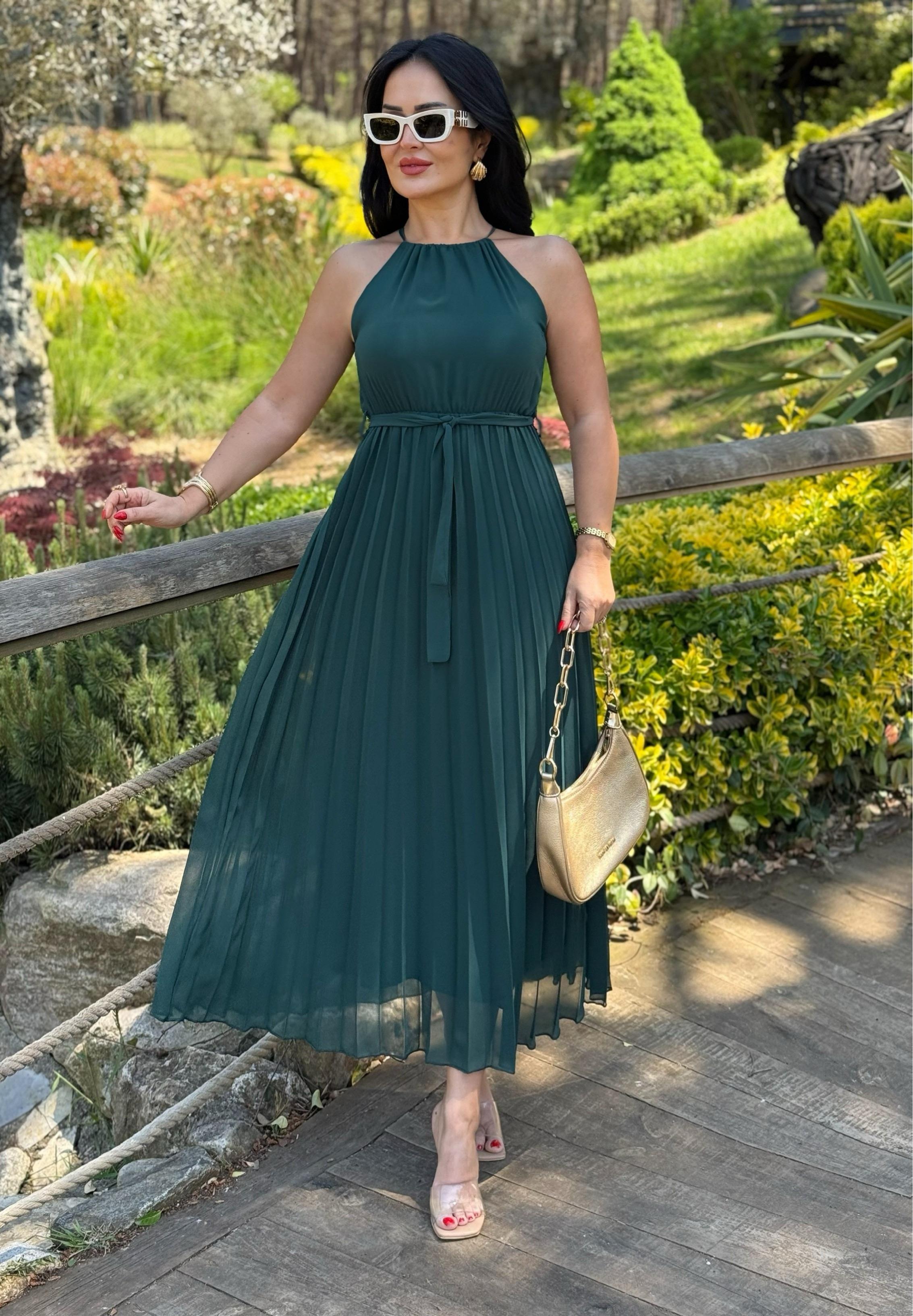 4766   Cristina    şifon elbise4766