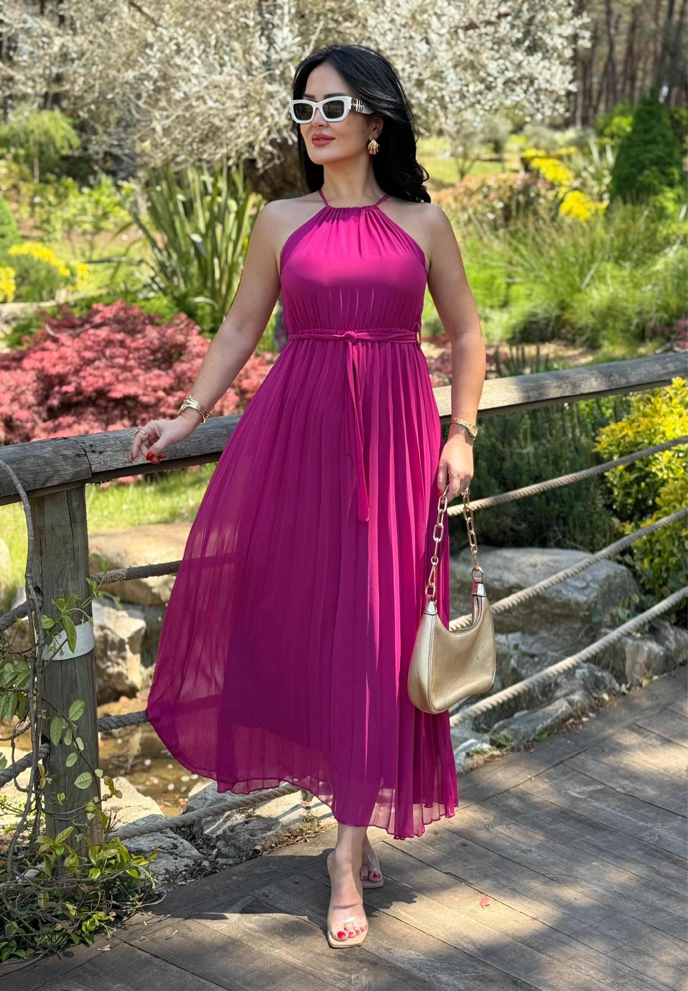 4766   Cristina     şifon elbise4766