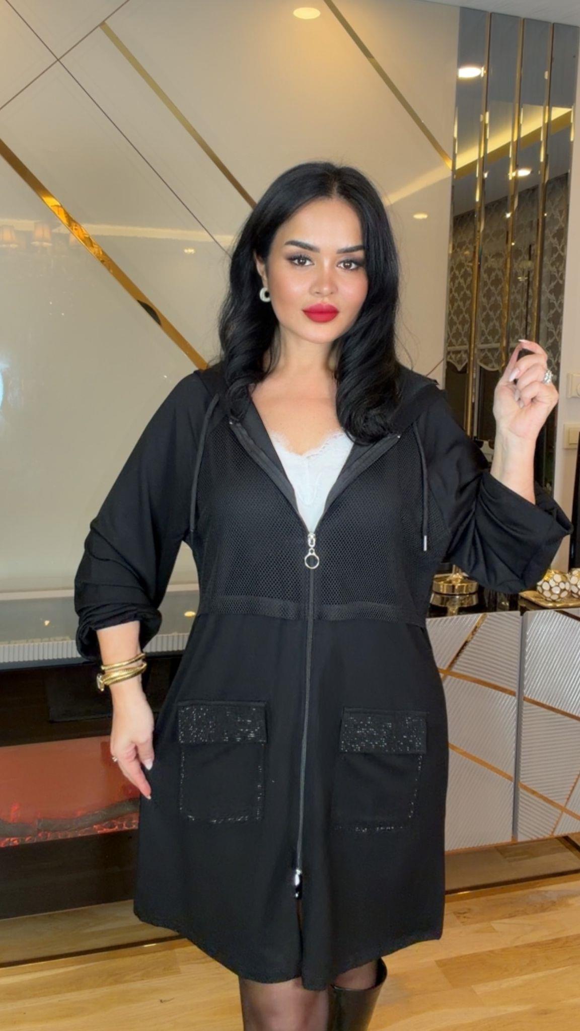 4938 Verna fermuarlı ceket4938