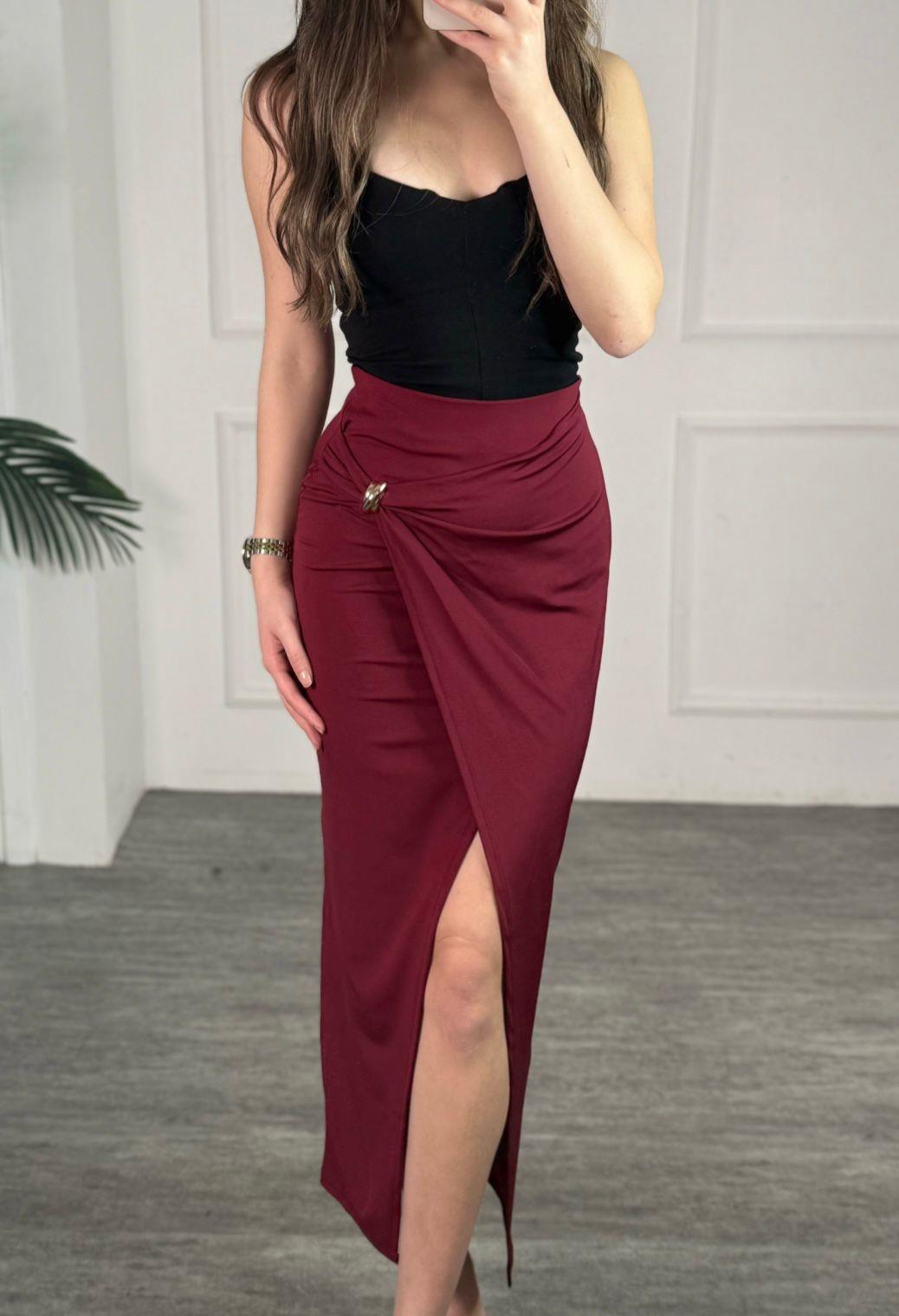 4992 Marvella bordo etek4992