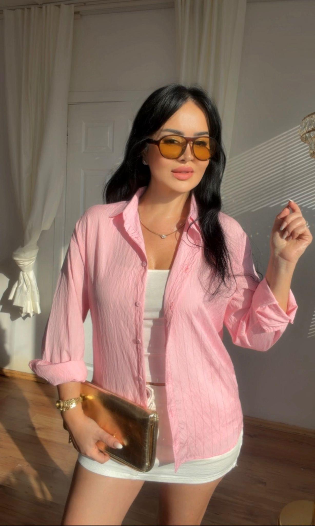 5000 Daily pembe gömlek5000