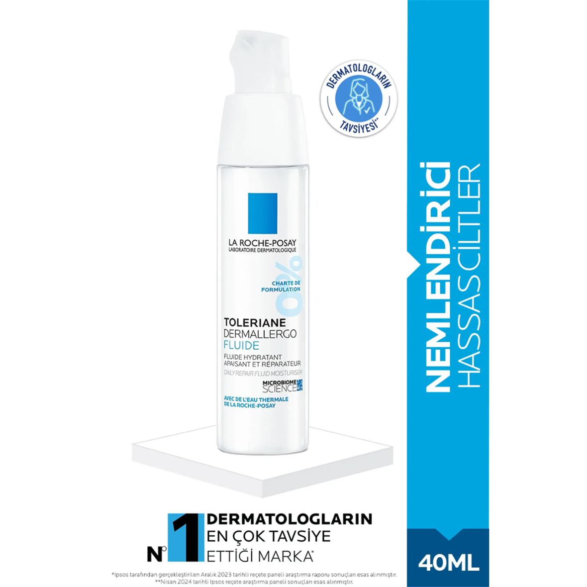  La Roche Posay Toleriane Dermallergo Fluide Bakım Kremi 40 ml - La Roche Posay