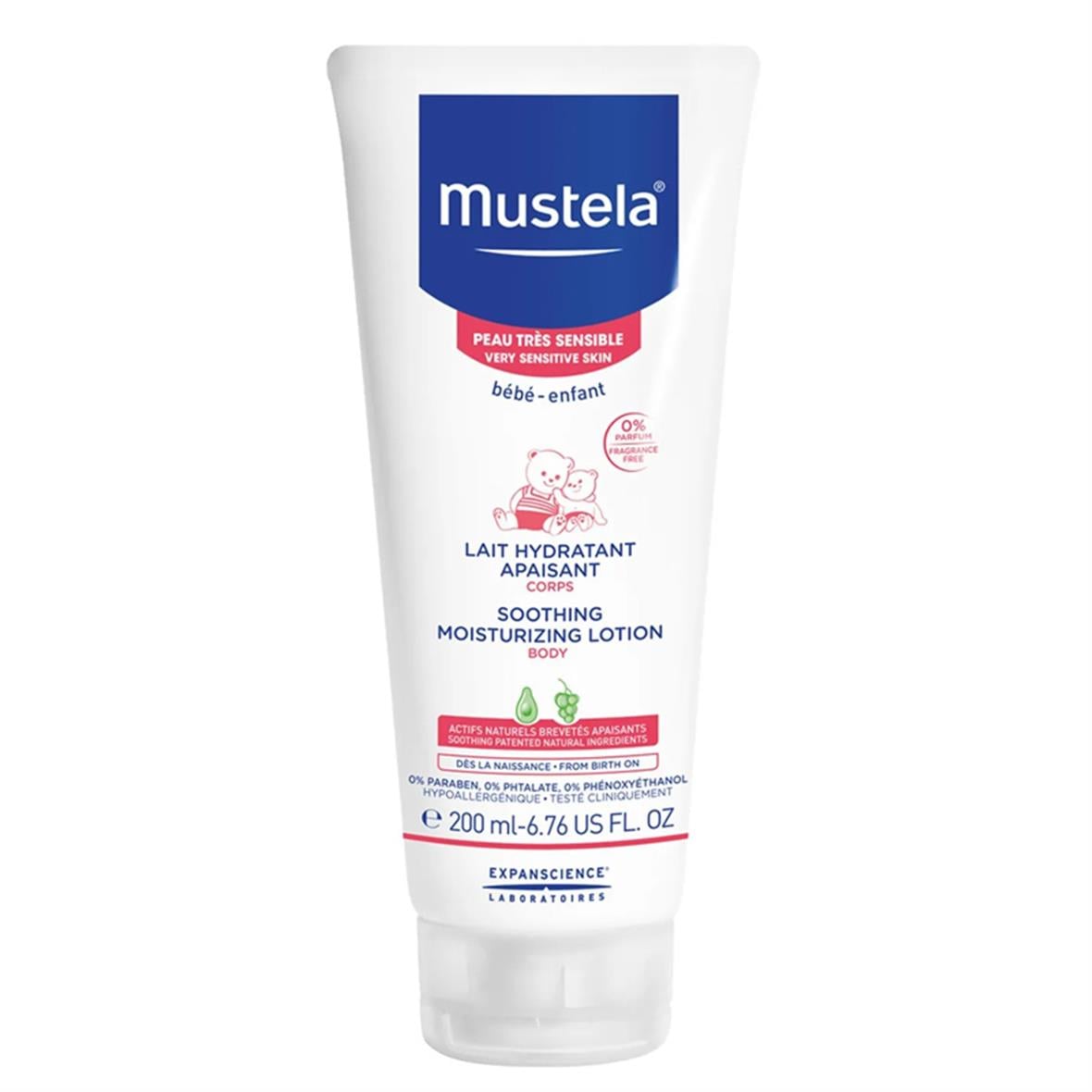 ​Mustela Soothing Moisturizing Lotion 200ml - Mustela