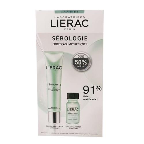 Lierac Sebum Dengeleyici Matlaştırıcı Jel 40 ml + Lierac Lokal Bakım Kontresi 15 ml