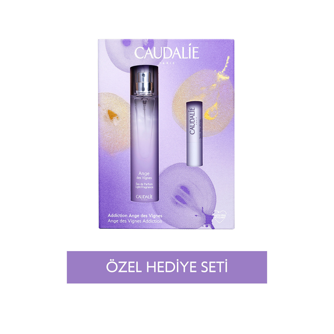 Ange Des Vignes Ikili Parfüm Seti - Parfüm 50 ml Dudak Bakım Kremi 4,5 G - Caudalie 