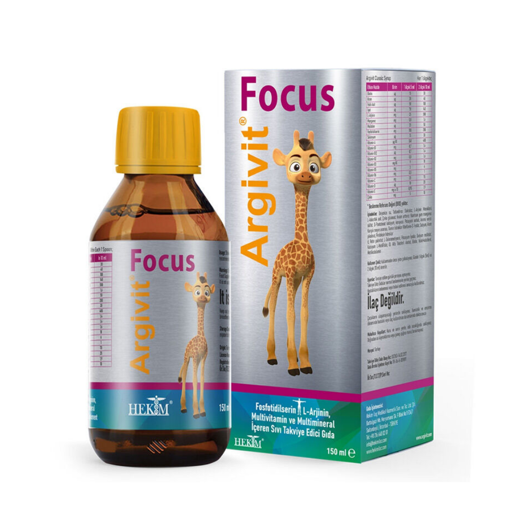 Argivit Focus Takviye Edici Gıda 150 ml - Argivit