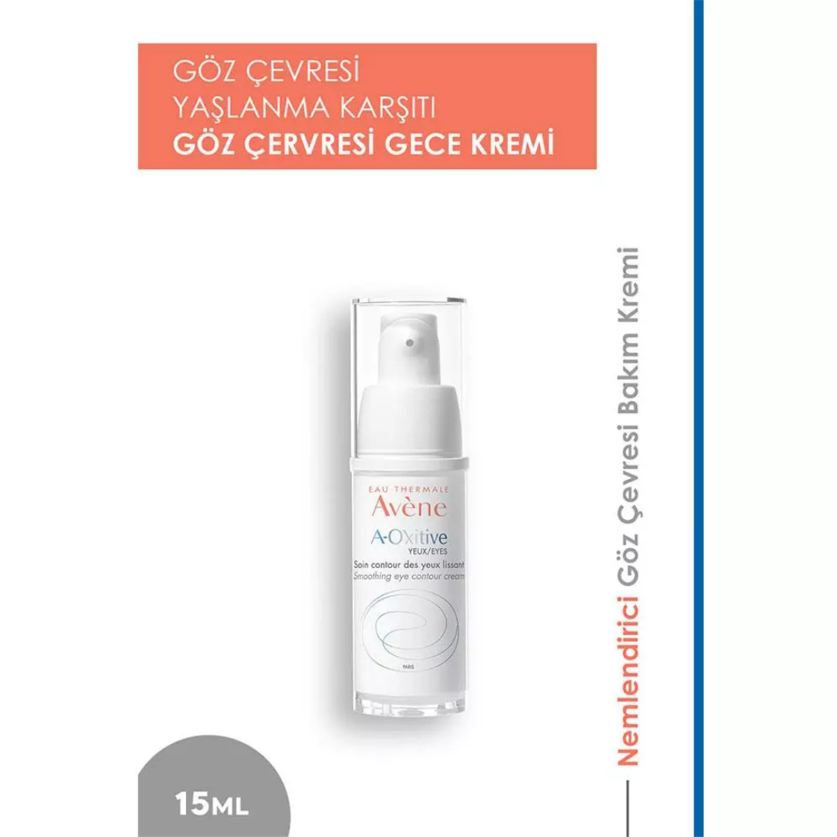 Avene A-Oxitive Yaşlanma Karşıtı Göz Çevresi Kremi 15 ml - Avene