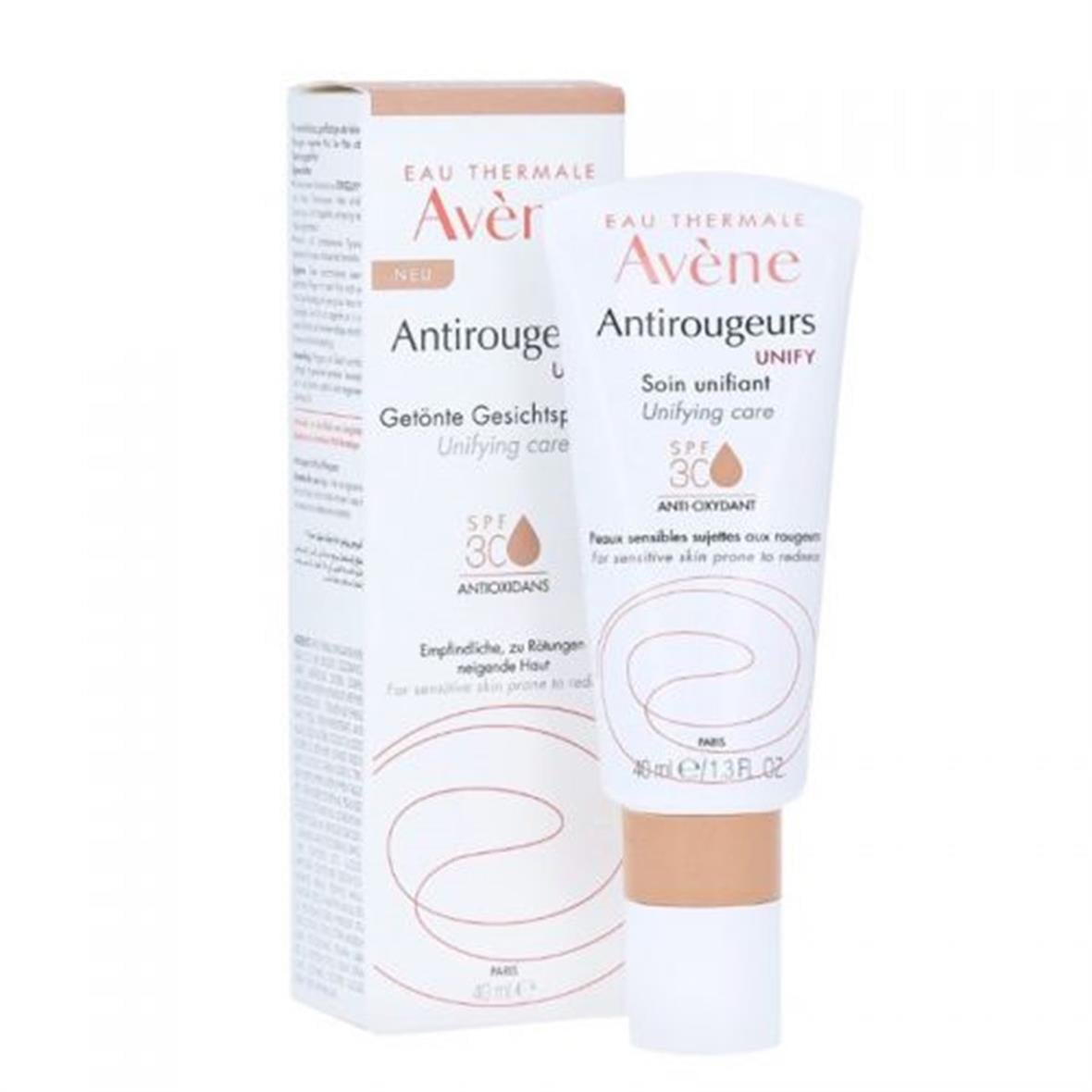 Avene Antirougeurs Unify Renkli Bakım Kremi Spf 30 40 ml - Avene