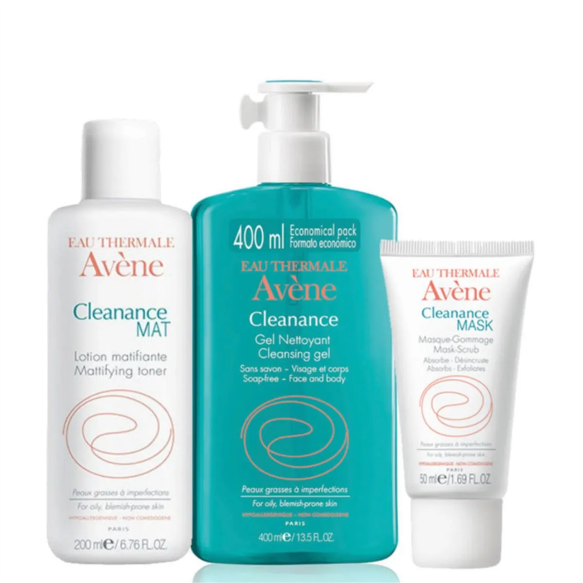 Avene Cleanance Yağlı ve Düzensiz Ciltler İçin Set 2 - Avene