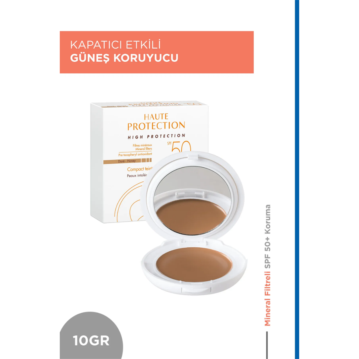 Avene SPF 50 Renkli Güneş Koruyucu Kompakt Pudra 10 gr - Avene