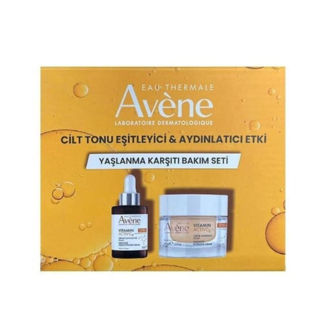 Avene Vİtamin Activ Cg Yaşlanma Karşıtı Bakım Seti - Avene