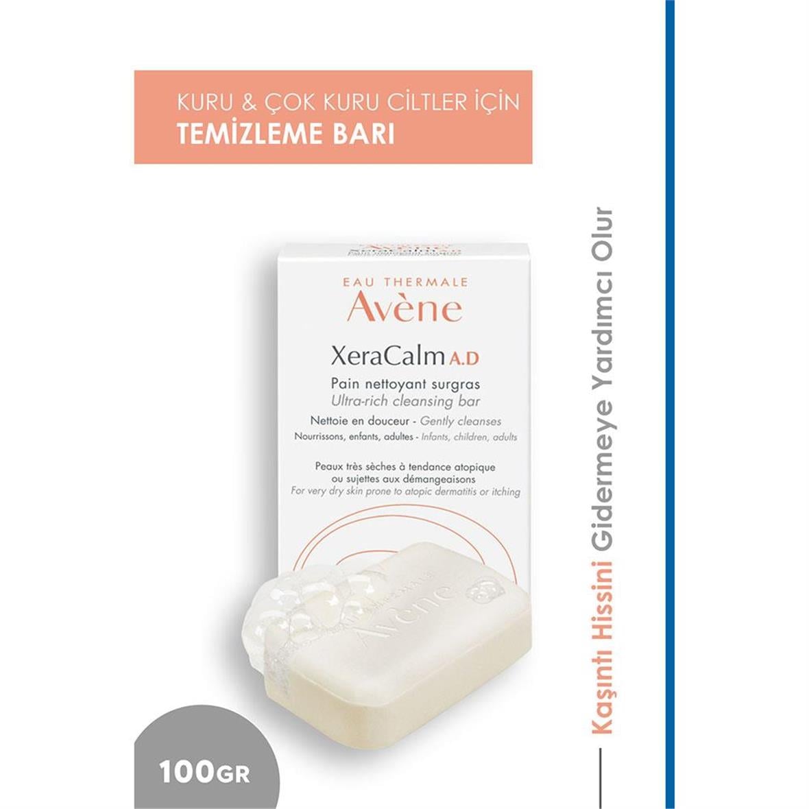 Avene Yüz ve Vücut Temizleyici Sabun 100 gr - Avene