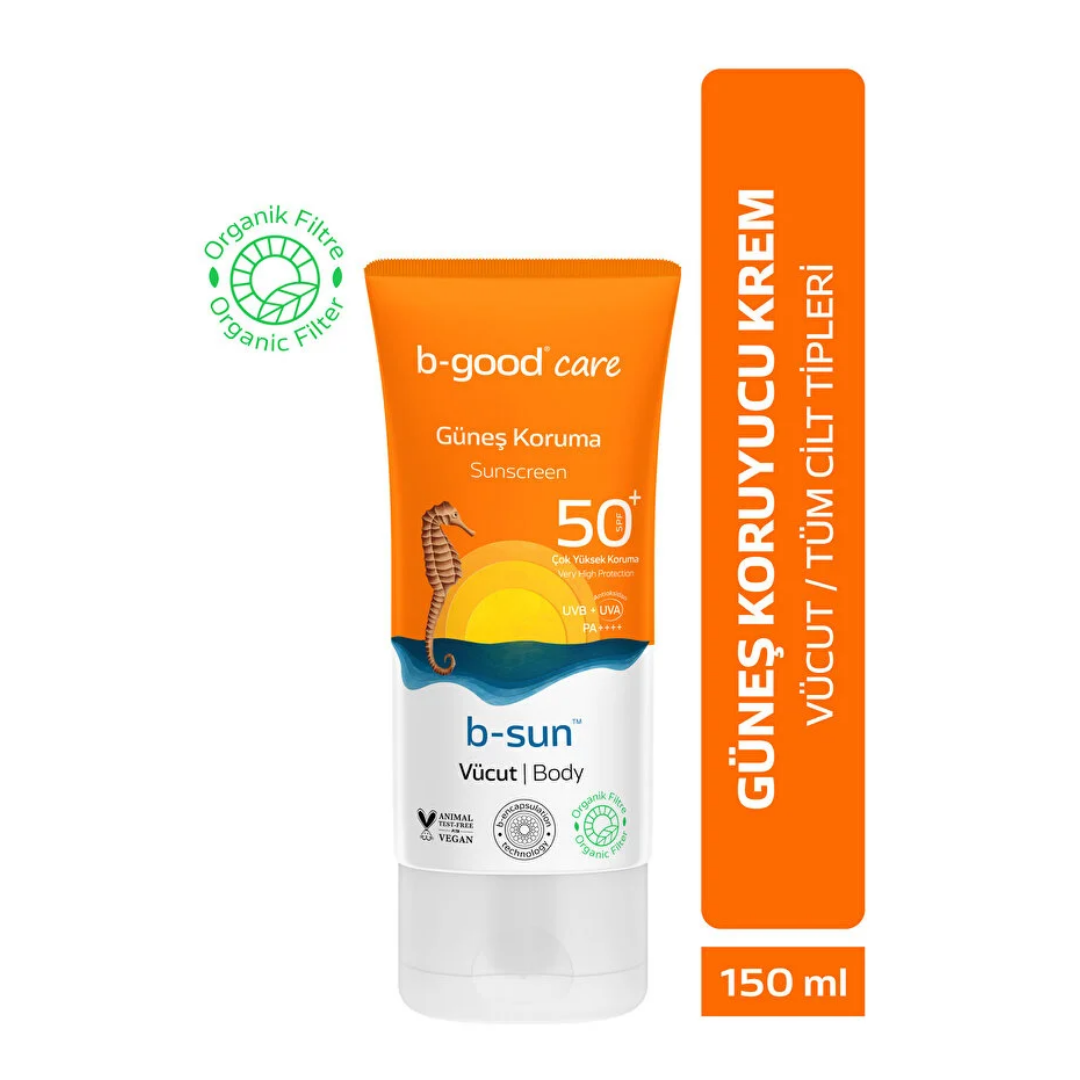 B-Good b-sun SPF 50+ Vücut Güneş Koruma 150 ml - B-good care