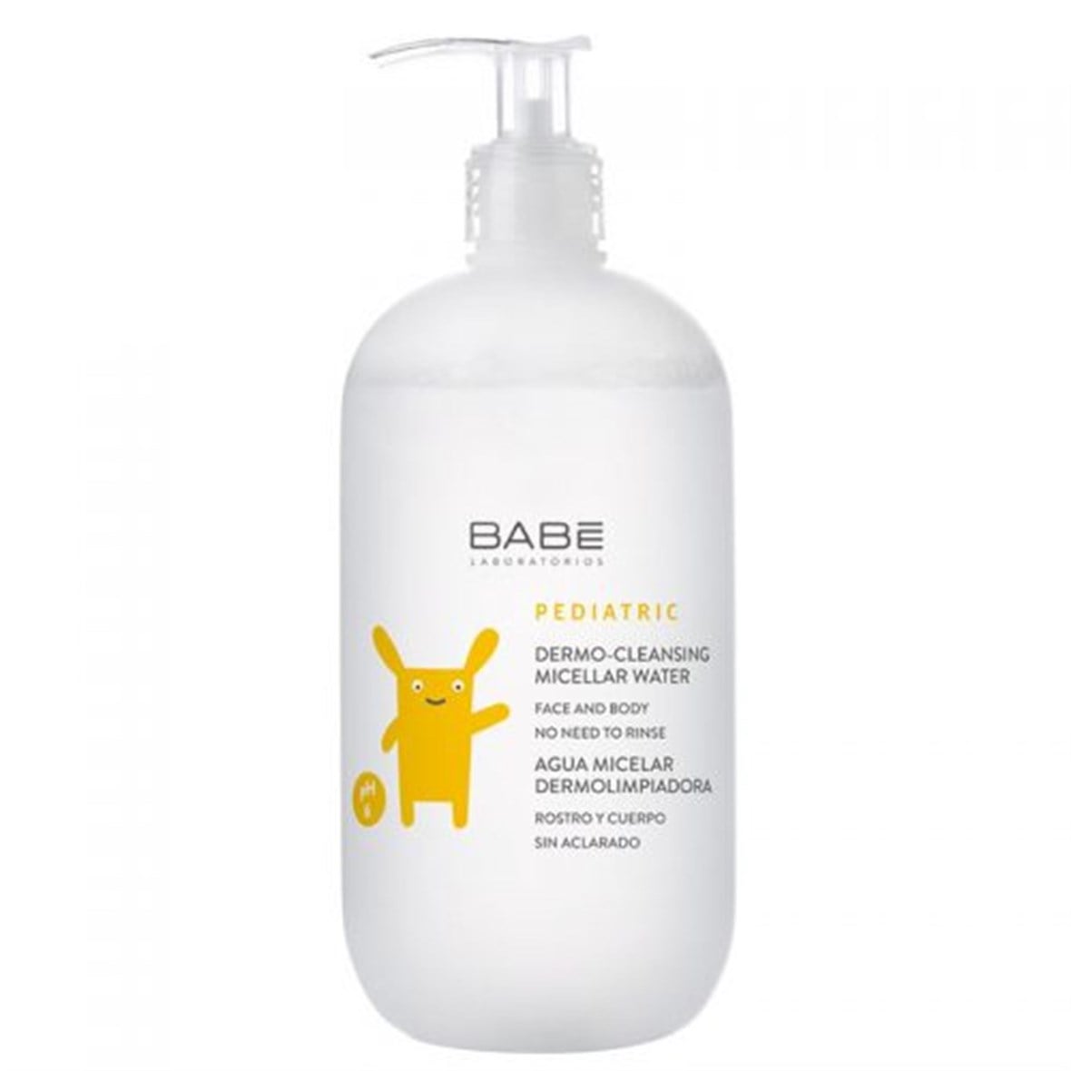 Babe Pediatric Dermo Cleansing Yüz ve Vücut Temizleme Suyu 500 ml - Babe