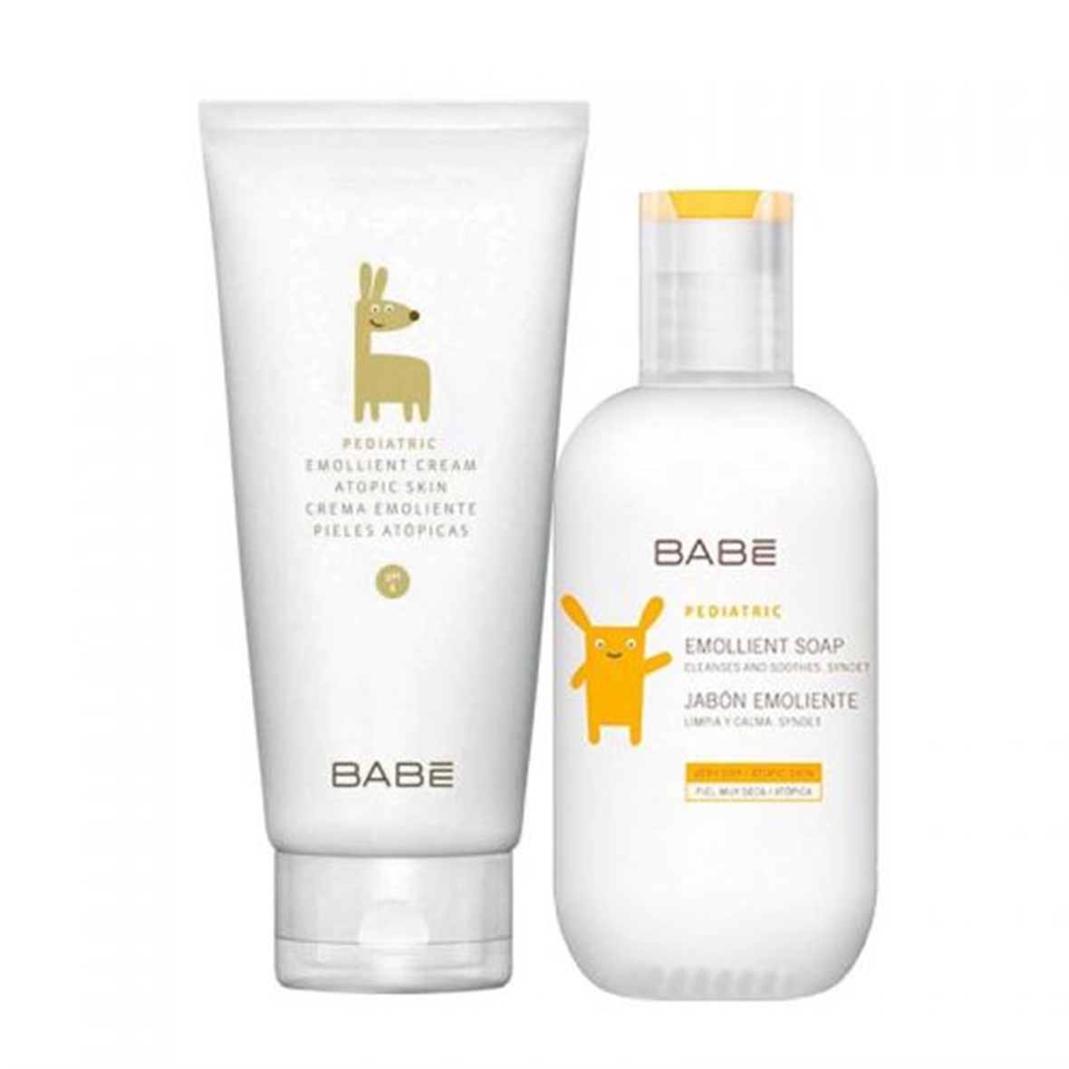 Babe Pediatric Emollient Krem 200 ml  + Yıkama Yağı 200 ml HEDİYE! - Babe