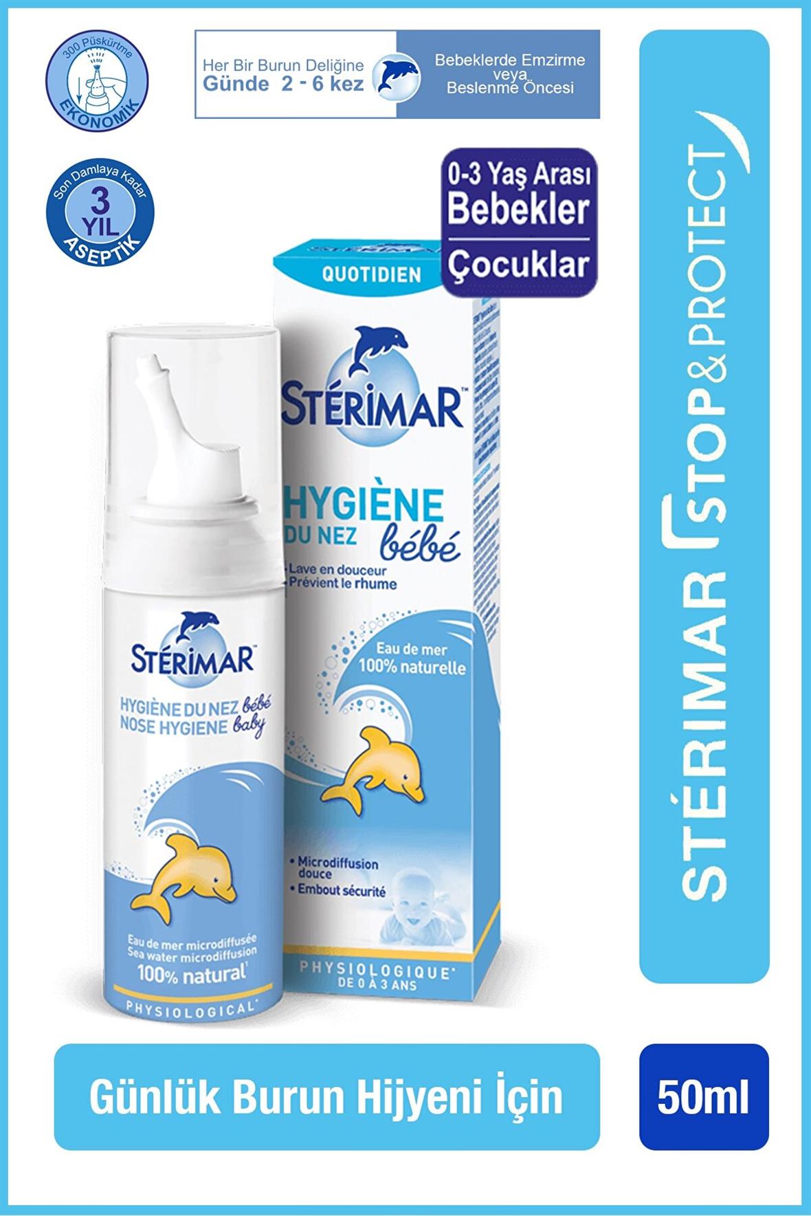 Baby Deniz Suyu Burun Spreyi 50 ml - Sterimar 