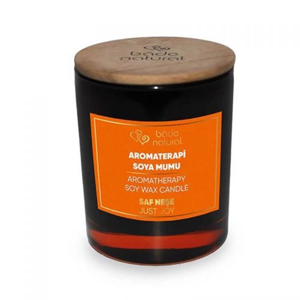 Bade Natural Aromaterapi Saf Neşe Soya Mumu 140 g - Bade Natural
