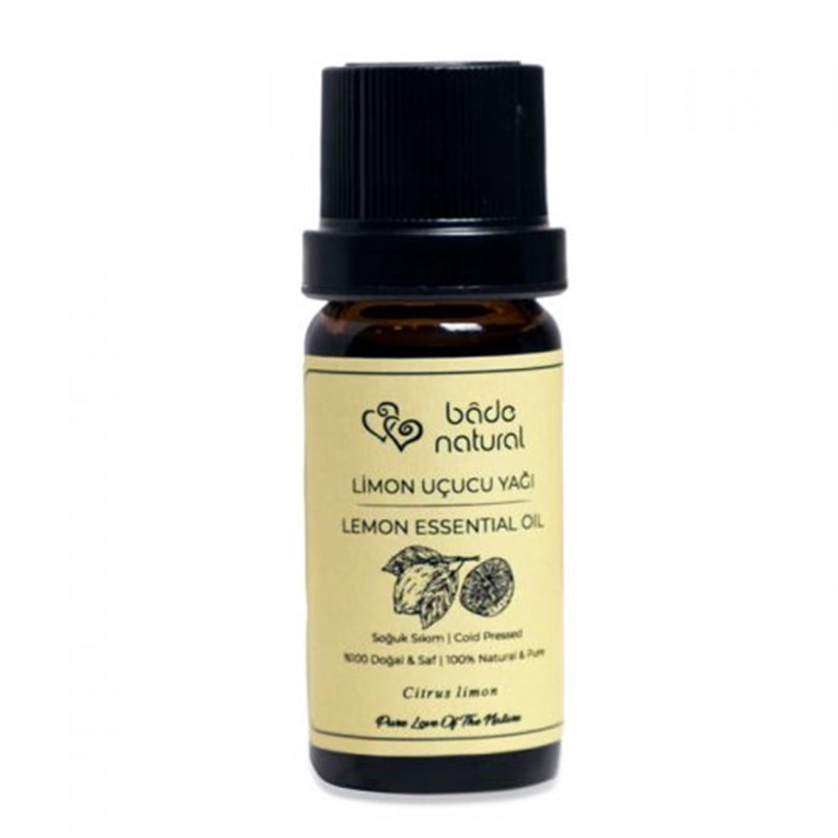 Bade Natural Limon Uçucu Yağı 10 ml - Bade Natural