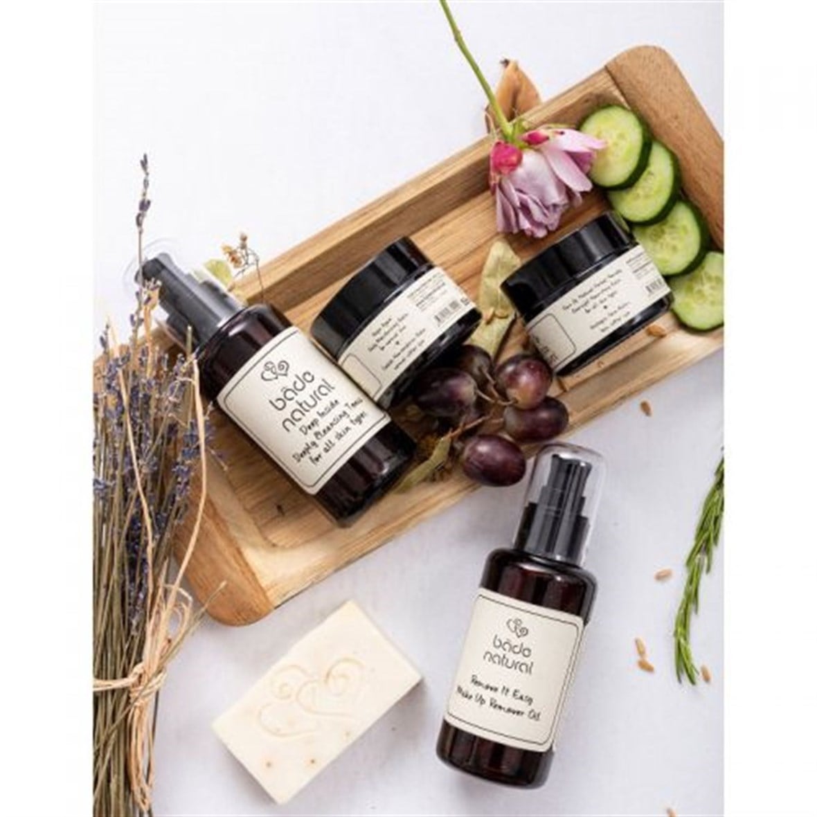 Bade Natural Normal Ciltler İçin Nemlendirici Bakım SETİ - Bade Natural