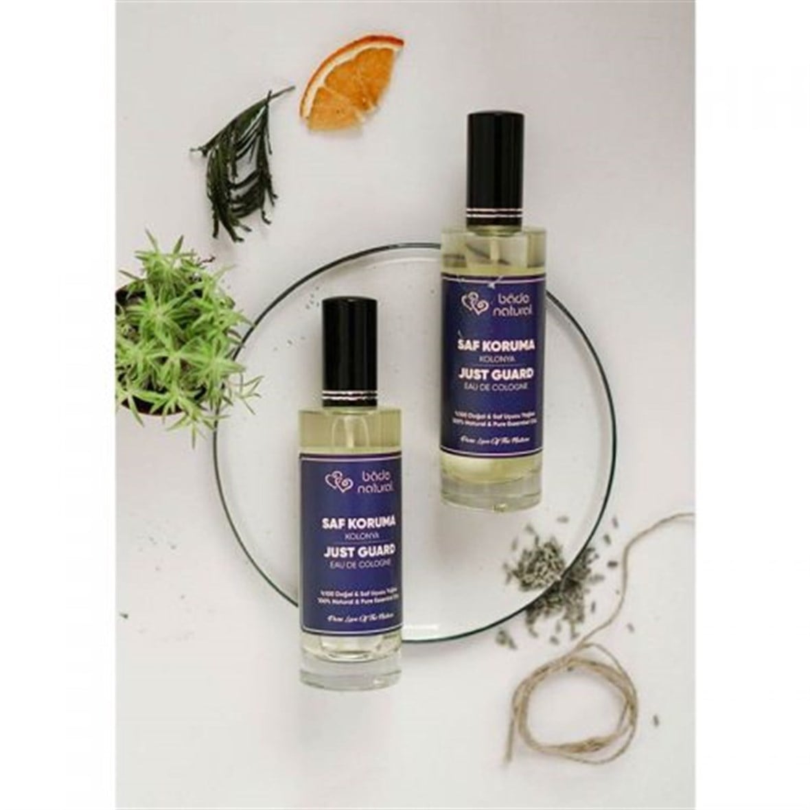 Bade Natural Saf Koruma Kolonya 100 ml - Bade Natural