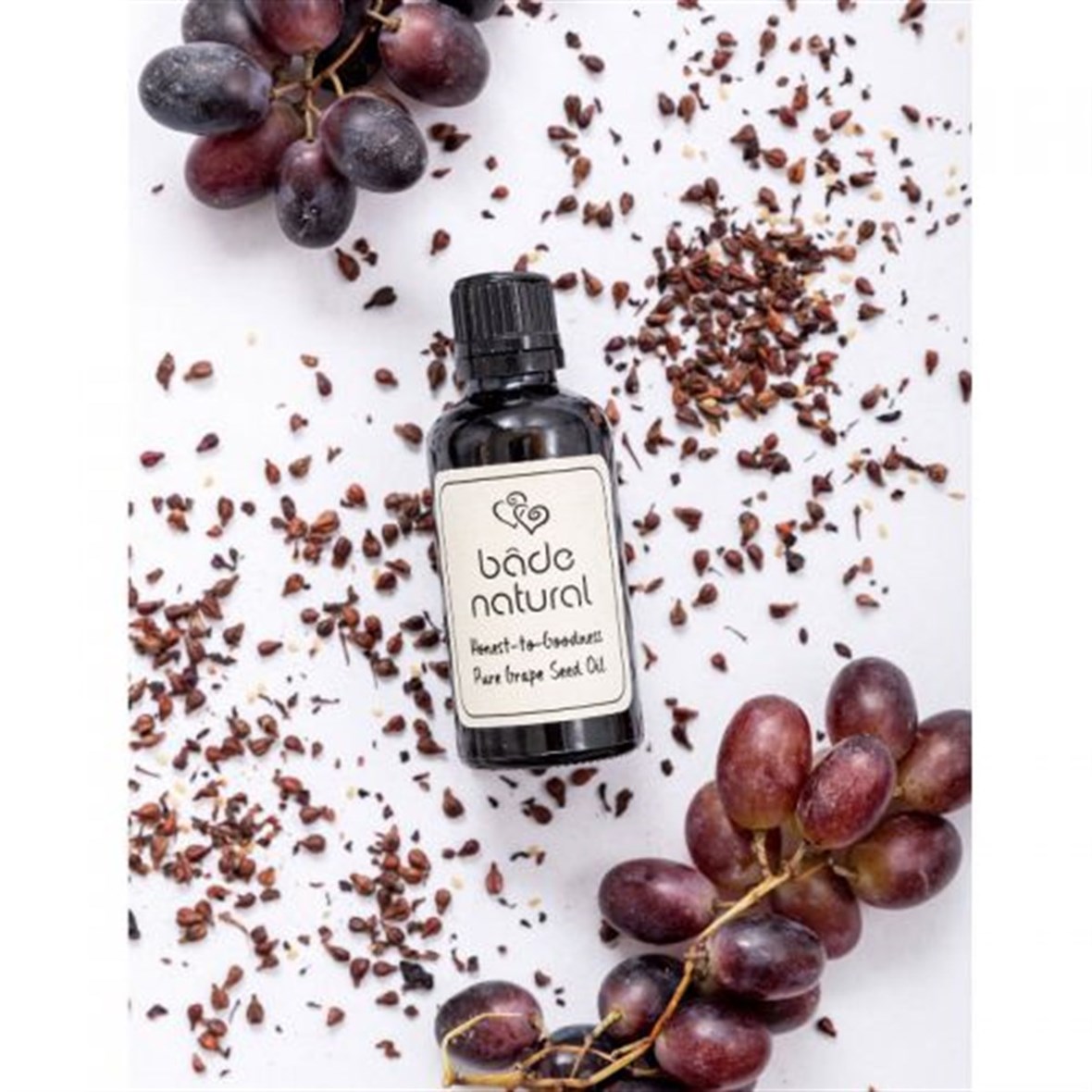 Bade Natural Saf Üzüm Çekirdeği Yağı 50 ml - Bade Natural