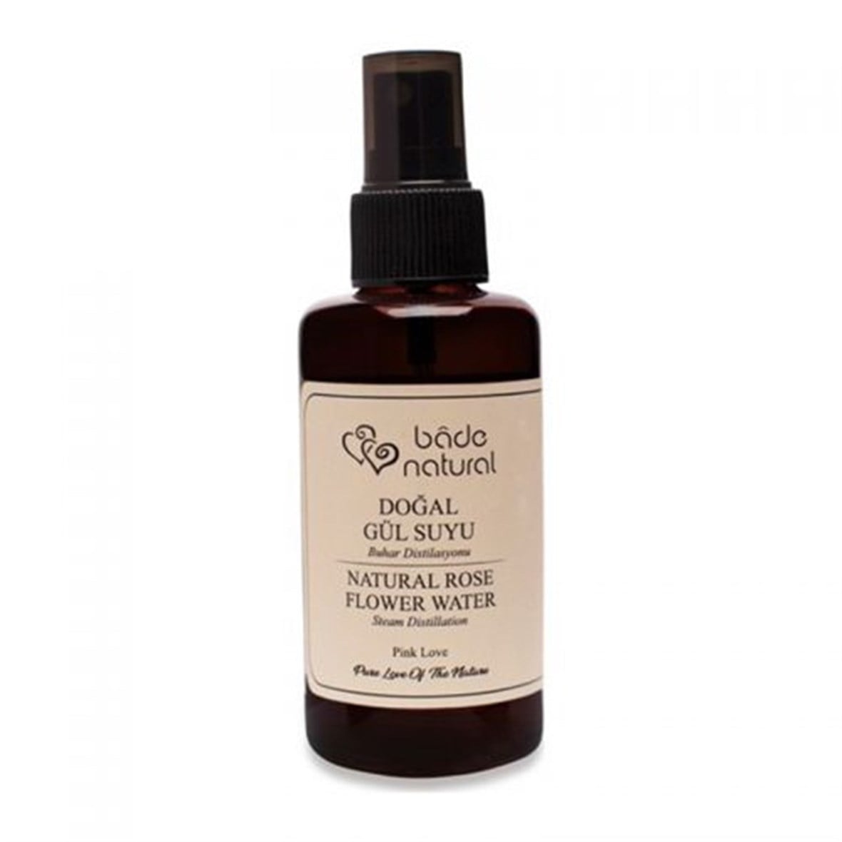 Bade Natural Saf ve Doğal Gül Suyu 100 ml - Bade Natural