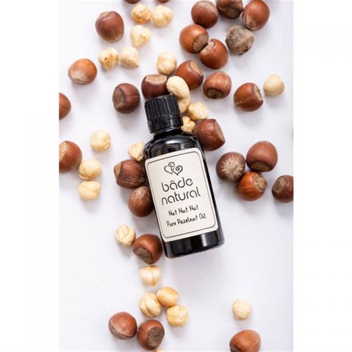 Bade Natural Soğuk Sıkım Fındık Yağı Doğal ve Saf 50 ml - Bade Natural