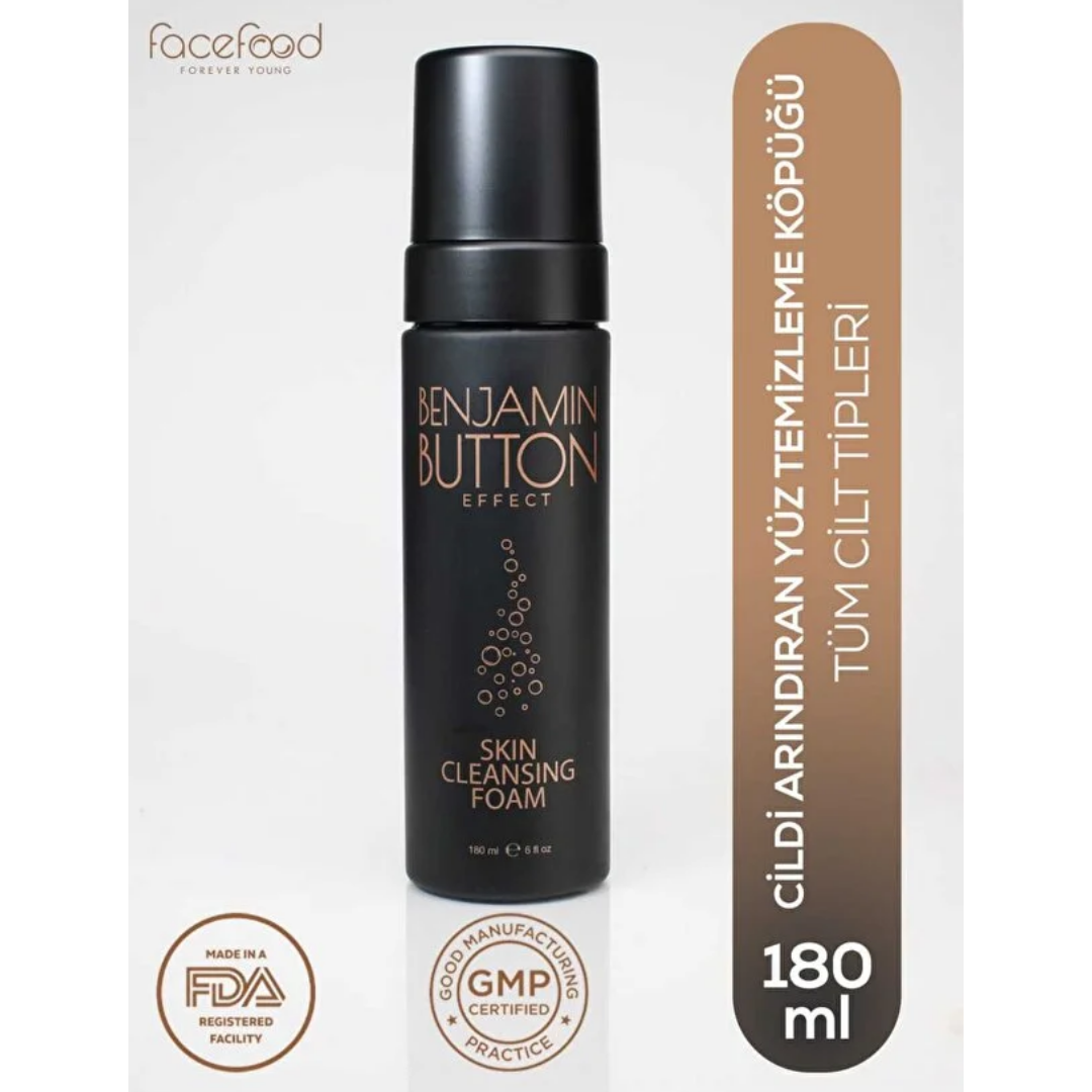Benjamin Button Effect Skin Yüz Yıkama Köpüğü 180 ml - Benjamin Button Effect