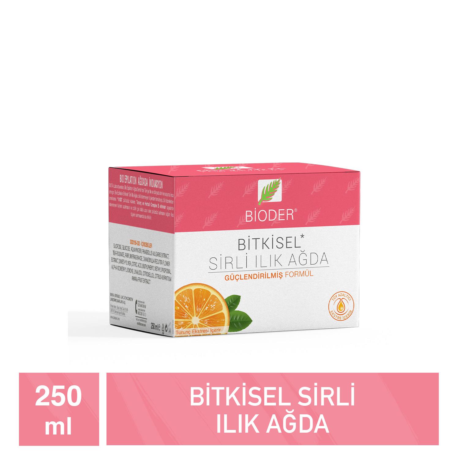 Bioder Epiten Tüy Azaltıcı Sirli Ilık Ağda 250 ml - Bioder