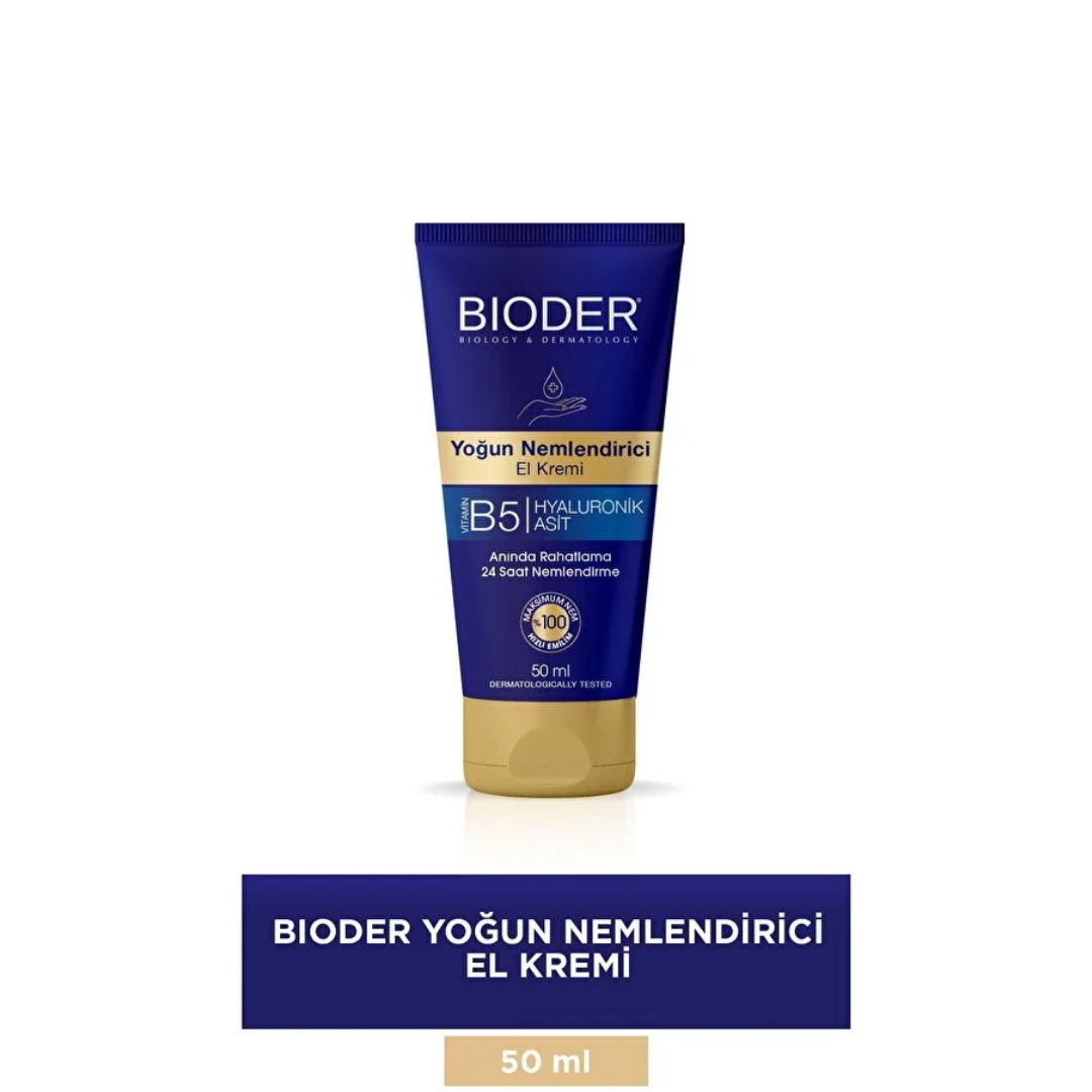 Bioder Yoğun Nemlendirici El Kremi 50 ml - Bioder